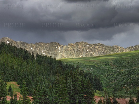 Afternoon Thunderstorm -- Continental Divide, Colorado