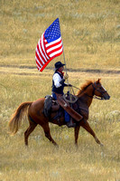Mounted Flag Bearer