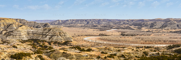 Theodore Roosevelt National Park Panorama #14