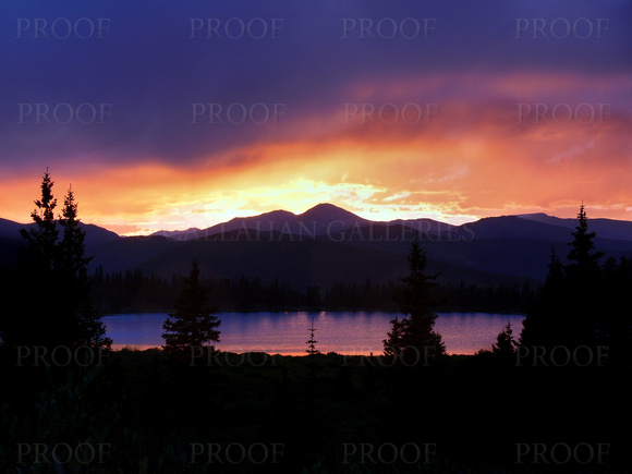 Echo Lake Sunset