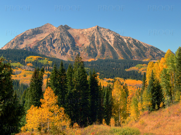 Beckwith Mountain in Fall Colors
