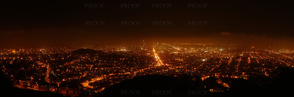 San Francisco Skyline -- At Night