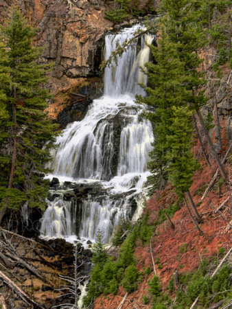 Undine Falls, Lava Creek, Yellowstone National Park